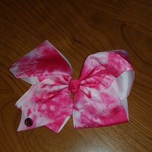 Pink jojo bow